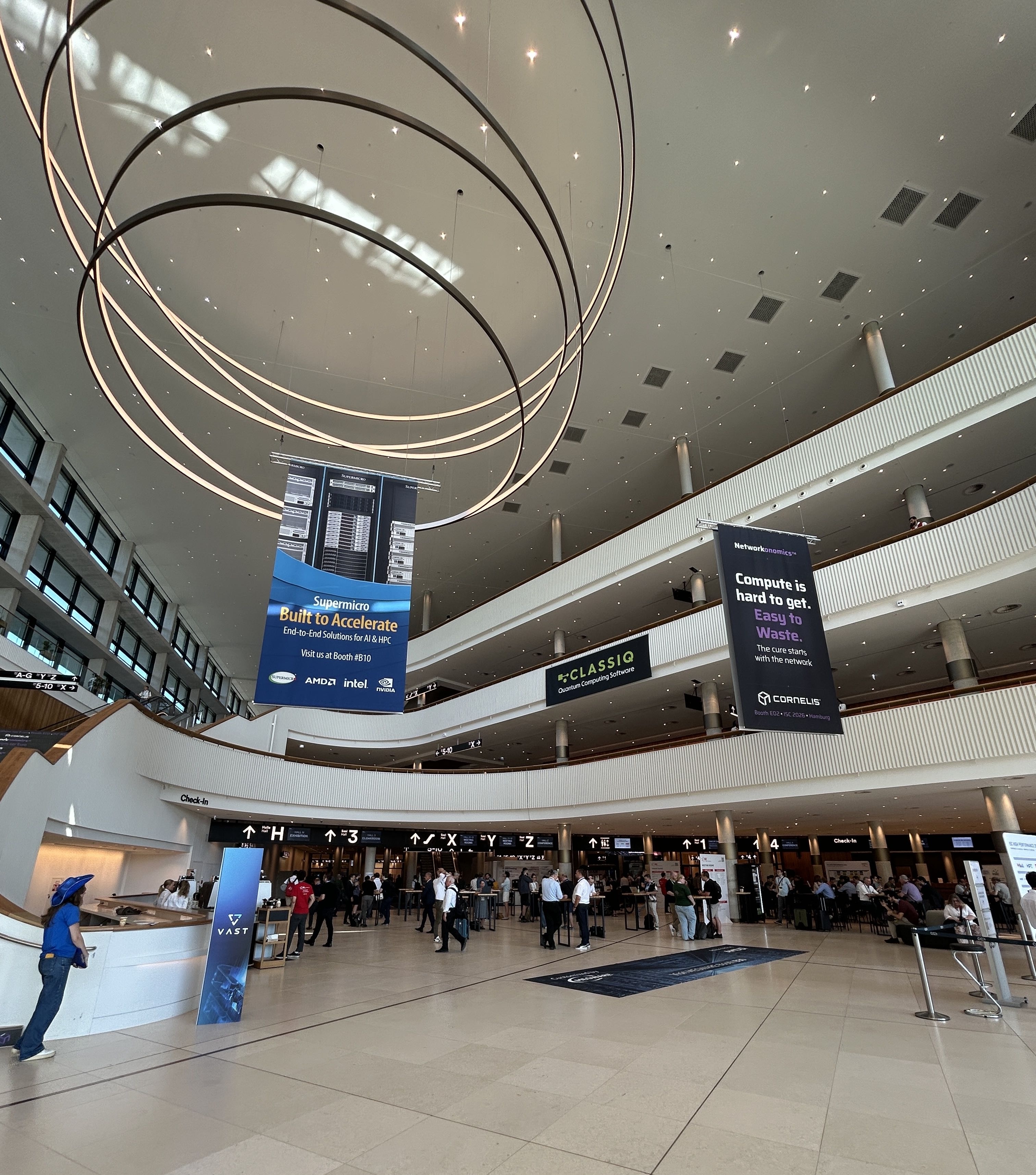 Hamburg Convention Centre Atrium