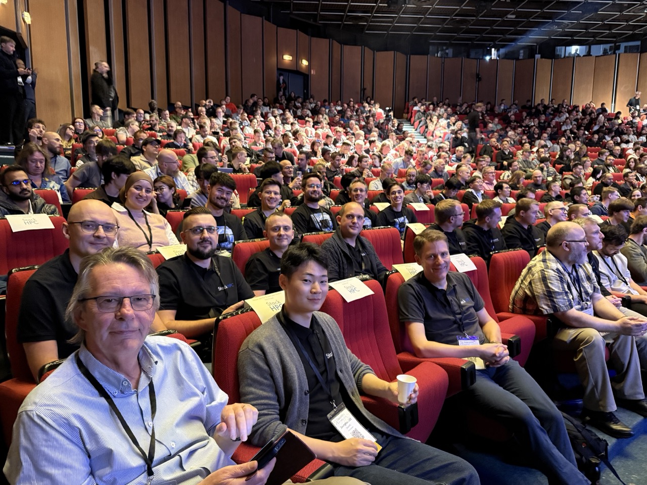 The StackHPC team at OpenInfra Europe Summit 2025.